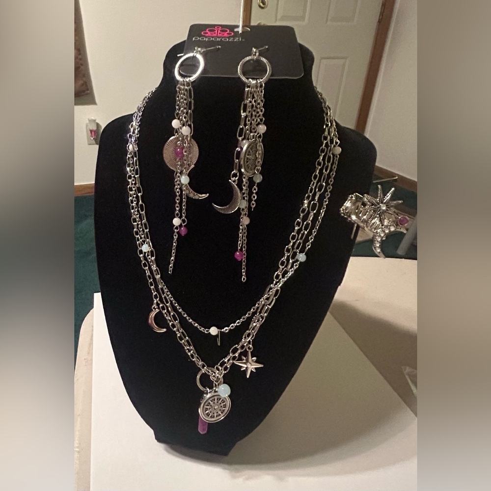 Paparazzi Life of the Party Santa Fe Jewelry Set
